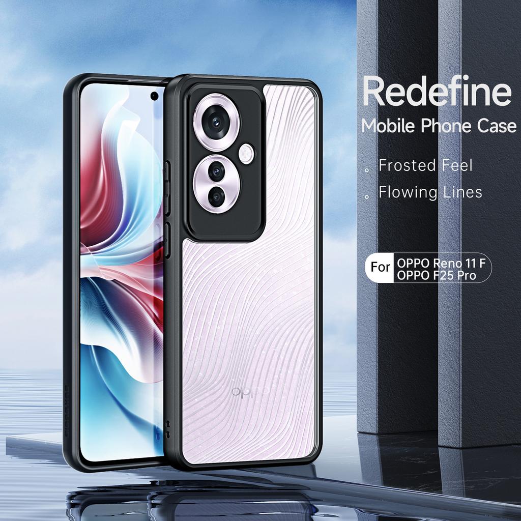 DUX DUCIS Aimo Series For Oppo Reno11 F 5G/F25 Pro 5G Case TPU+PC Shockproof Shell Back Cover (REACH Certification)