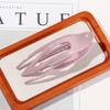 2pcs Solid Color Duckbill Hair Claw Plastic Hair Clips Fashion Hair Barrette  Daily Use