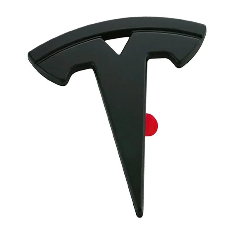 

Car Sticker Tesla 5.4x5.4cm ABS Car Steering Wheel Cover Emblem Sticker for Tesla Model 3 S X Y Roadster Auto Interior Badge Dec
