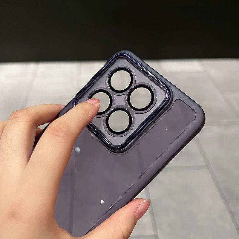 For Honor 200 Smart 5G Full Lens Camera Protection Film Matte Soft Silicone Phone Case for Honor 200 Lite 100 90 Pro 60SE X7C 4G Transparent Cover