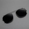 Retro Square Ultralight Titanium Eyeglass Frame for Men - Nearsighted Sunglasses