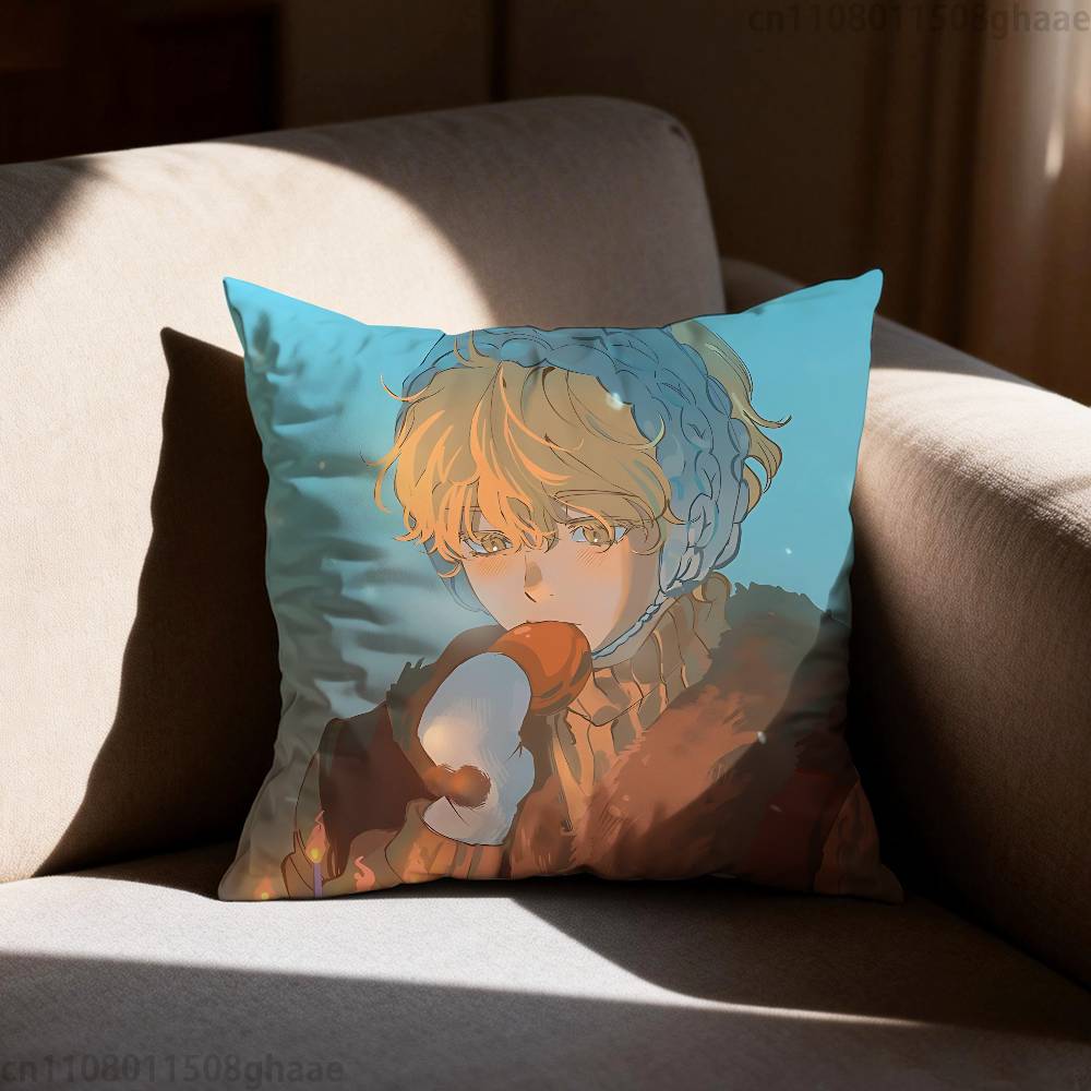 AAlien Stage Luka Pillow Case Square DoubleSided Printing Short Plush Sofa Cushion Cover Bedroom Bedside Pillow