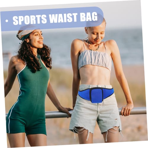 Mikinona Gym Belt, Portable Microphone, Running Waist Pack, Microphone Holder for Mic Stand, Tote Insert, Organizer, Sports Pouch for Mic, Mic Carry