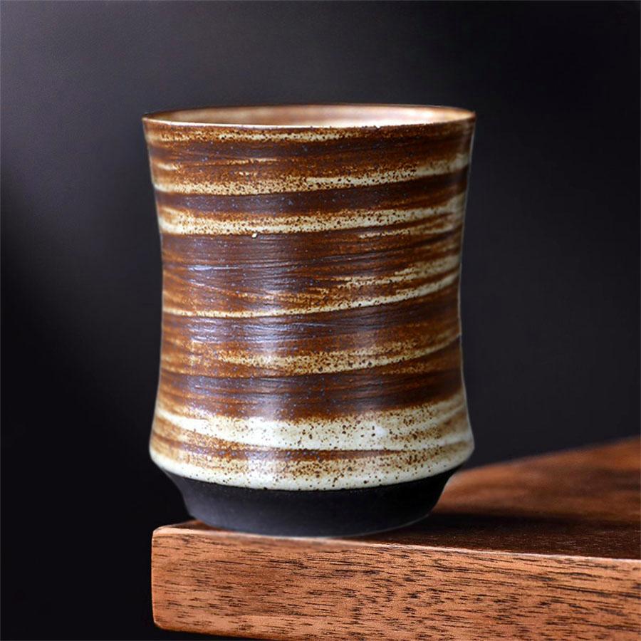 Hand-painted ceramics retro creative kiln change infused wax aromatherapy cup master cup tea cup coffee cup wheat tea cups