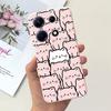 For Infinix Note 30i Case X6716 Cute Astronauts Cartoon Cover Soft Silicone Phone Case For Infinix Note 30 Pro Note30 VIP Bumper