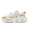 Space Low Top Casual Shoes Women's White Yellow F12W533129FMI