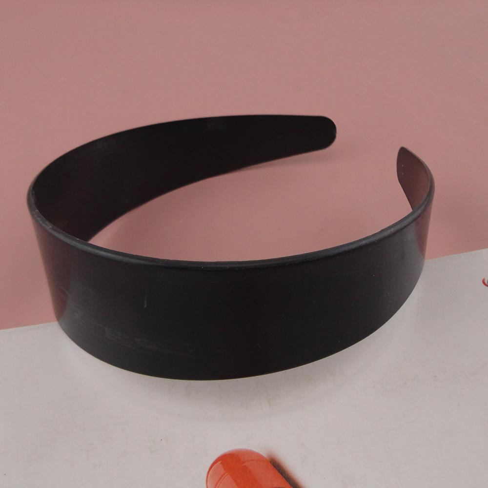 

2 шт. 2 см 2,5 см 2,8 см 3,8 см 4,8 см Белые пластиковые ободки для волос для женщин без зубцов, ободки для волос в качестве аксессуаров для DIY, черные заготовки для ободков 2.8cm