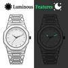 Men's Stylish, Stylish, Waterproof, Resin Strap Analog Quartz Watch with Octagonal Design - Perfect Gift for Birthdays, Anniversaries, Christmas, and