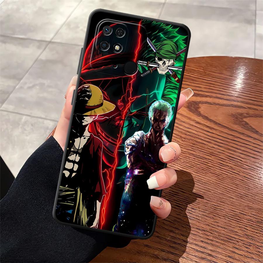 Case for Xiaomi Redmi 14C K40 K80 Pro 9 A3 A4 A5 12C A1 A2 Plus 10 13C Funda Phone Cover One Piece Fashion Luffy Zoro