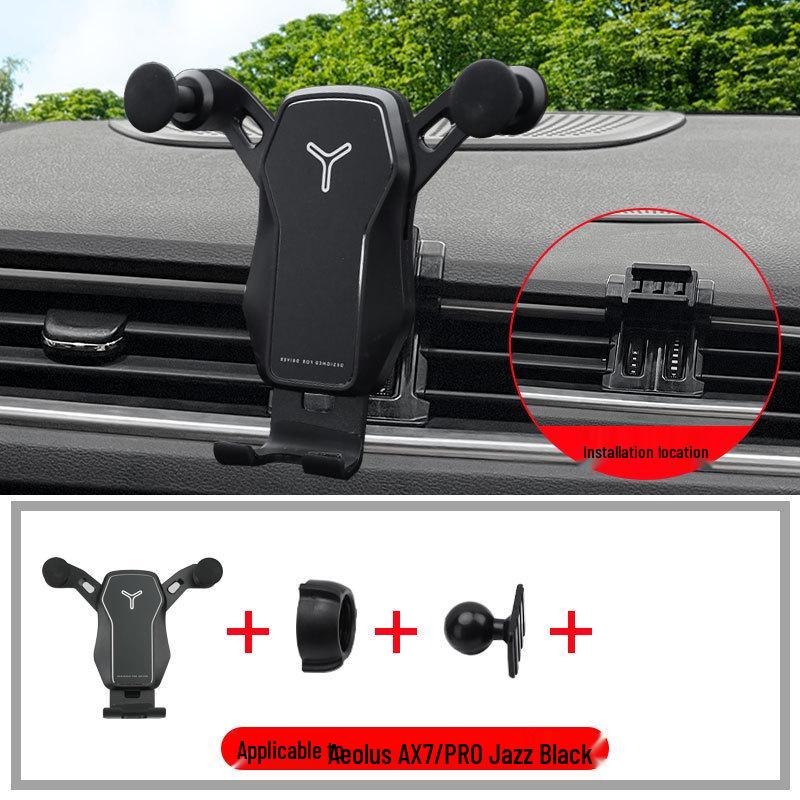 Wireless Charging Navigation Phone Holder for 19-22 Dongfeng AX7/21AX7PRO
