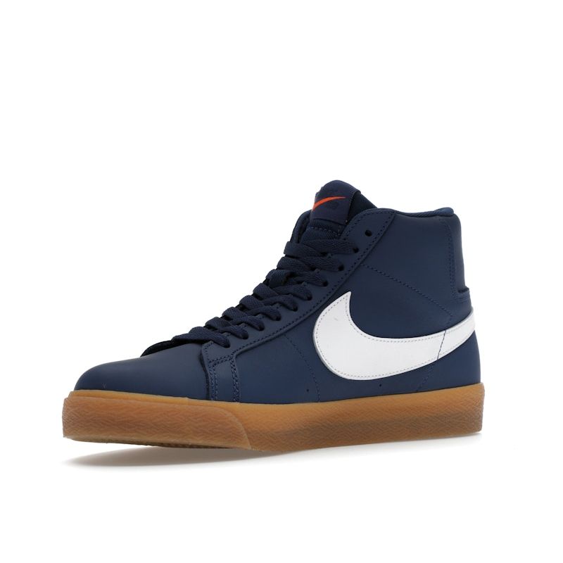 Nike SB Zoom Blazer Mid Men Navy White Gum Light Brown FJ1680-400