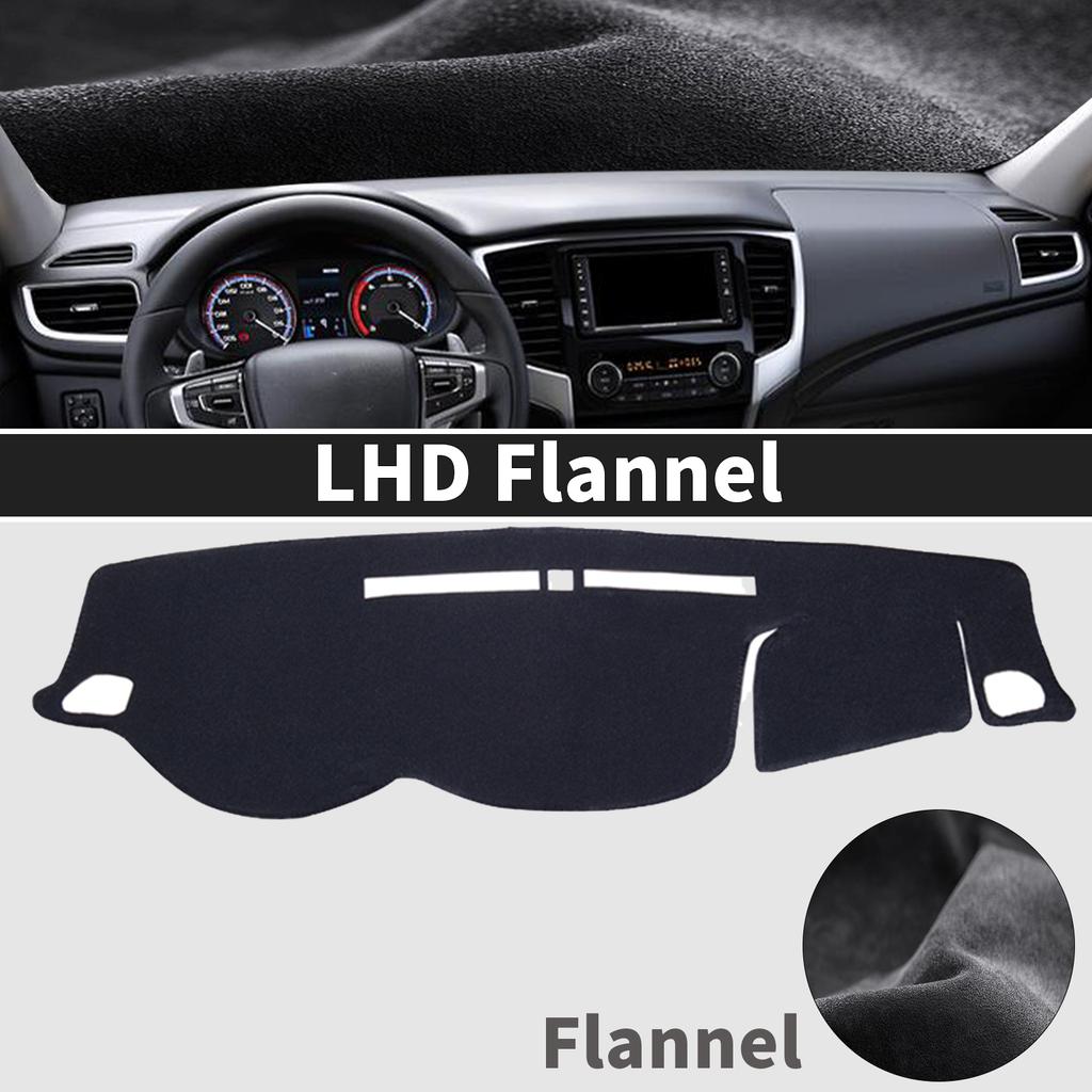 Fit for Mitsubishi Triton L200 MQ MR 2015- Car Dashmat Dashboard Cover Pad Accessories Protective Carpet DashMat Sunshade