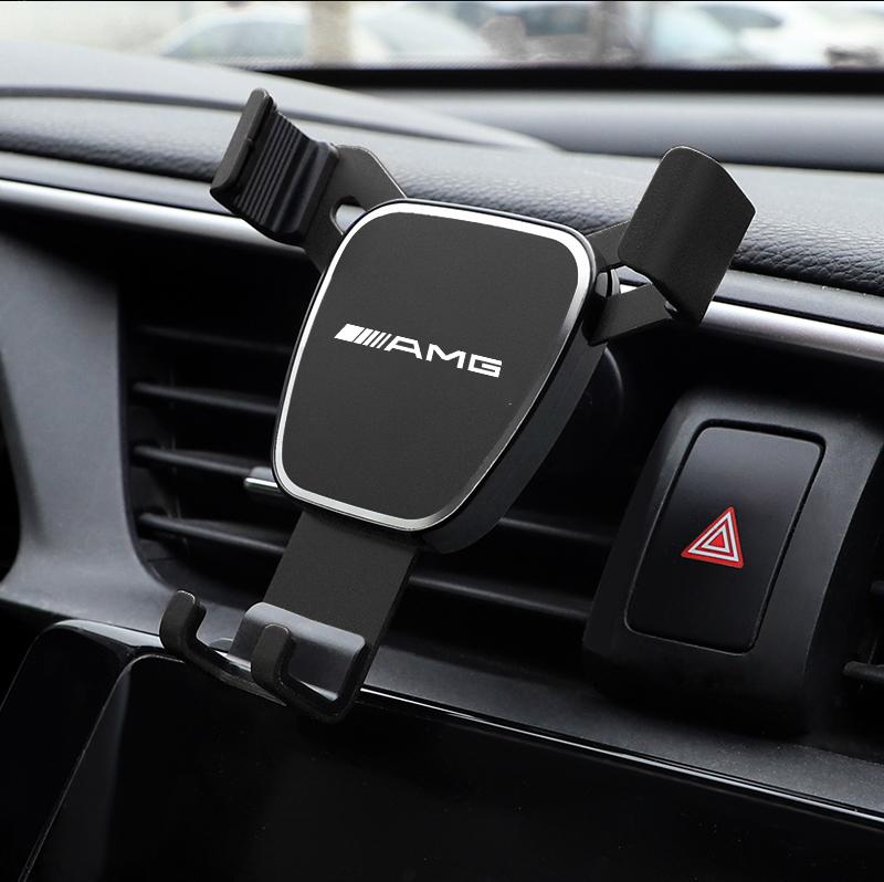 Gravity Car Interior Phone Sticker Holder Air Vent GPS Stand Accessories For Mercedes Benz AMG A B C E G CLA GLA W211 W214 W205 II2