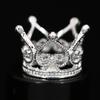 DIY Violent Big-headed Bear Headdress Accessories Birthday Flowers Decoration Festival Performance Mini Round Crown Alloy
