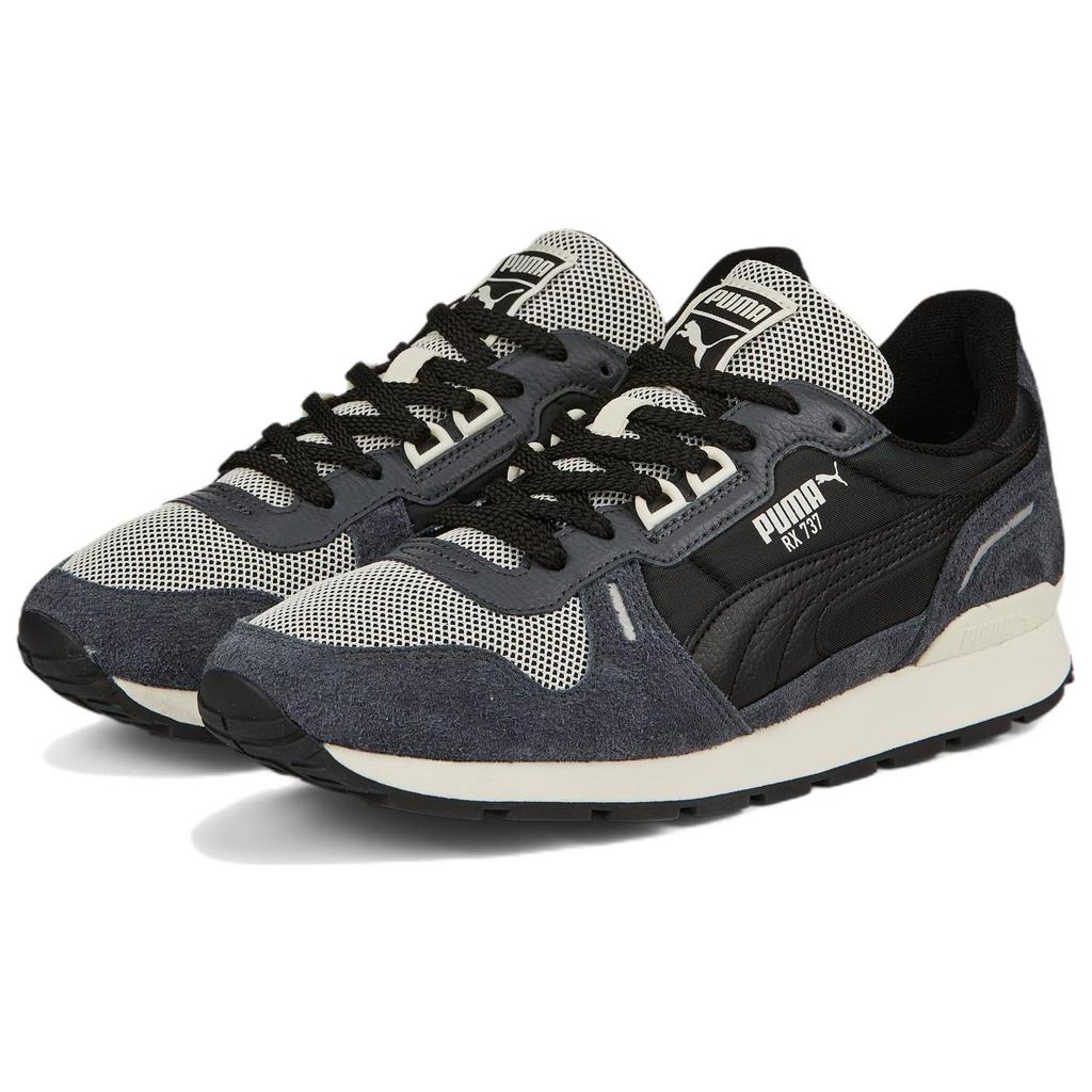 Puma RX 737 New Vintage Pristine Ebony Unisex Sneakers Black 387573-03