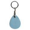 Customized leather water drop small card cover, keychain protective cover, elevator card cover ins community access card cover, customized oem.