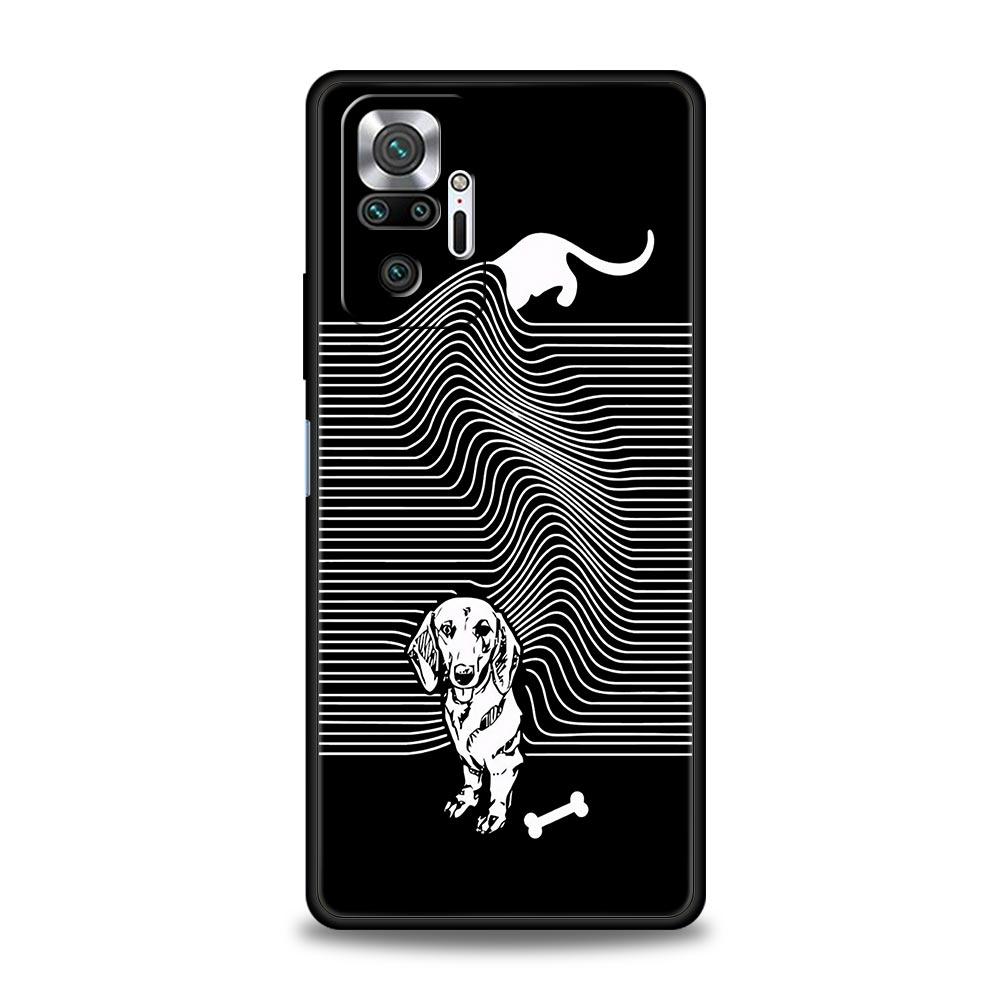 Dachshund Sausage Dog Phone Case For Xiaomi Redmi Note 14 13 12 5G 9S 9 10 11 Pro Plus 9T 14C 13C 12C 10C 9C 9A Soft Cover