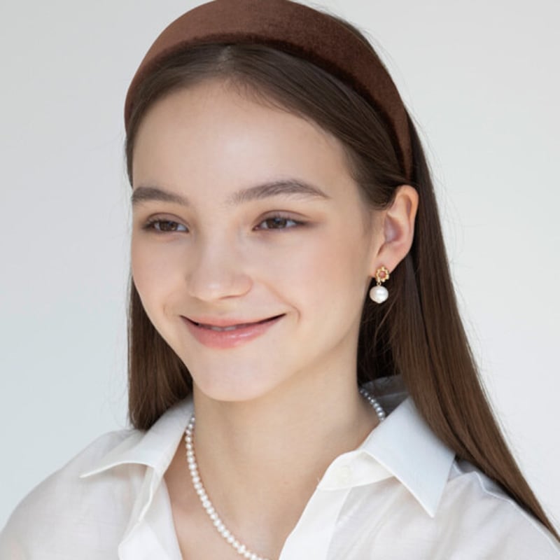 FANTASTIC PLANET volume velvet hairband (5colors)