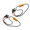2PCS Load Resistor Adapter 50W 6 Ohm  H11 880 881 LED Metal for Turn Signals   Fog Light