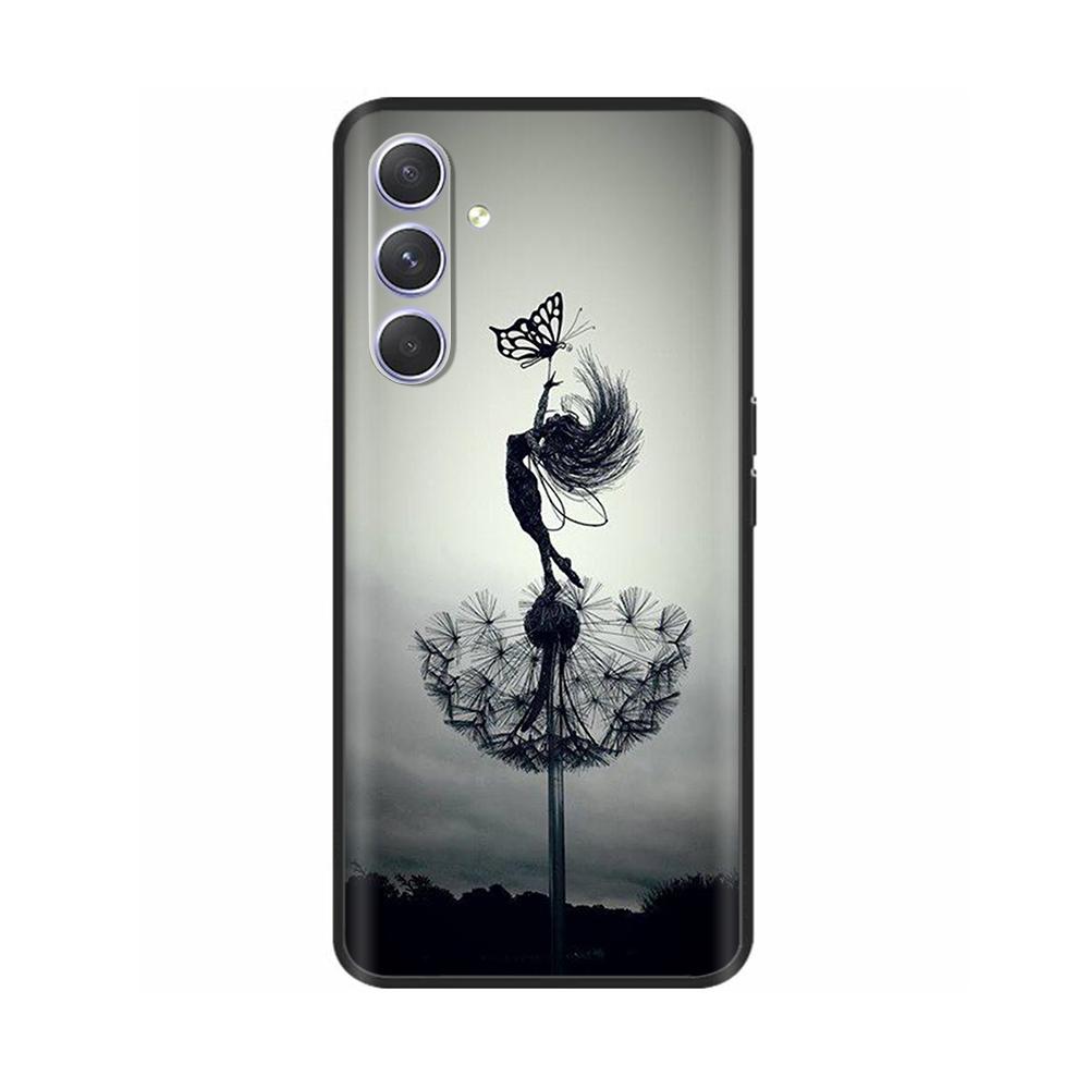 For Samsung M16 F16 Back Cover Black Silicone Soft Phone Case For Samsung Galaxy M16 F16 5G 2025 Case M 16 F 16 Coque Funda Capa