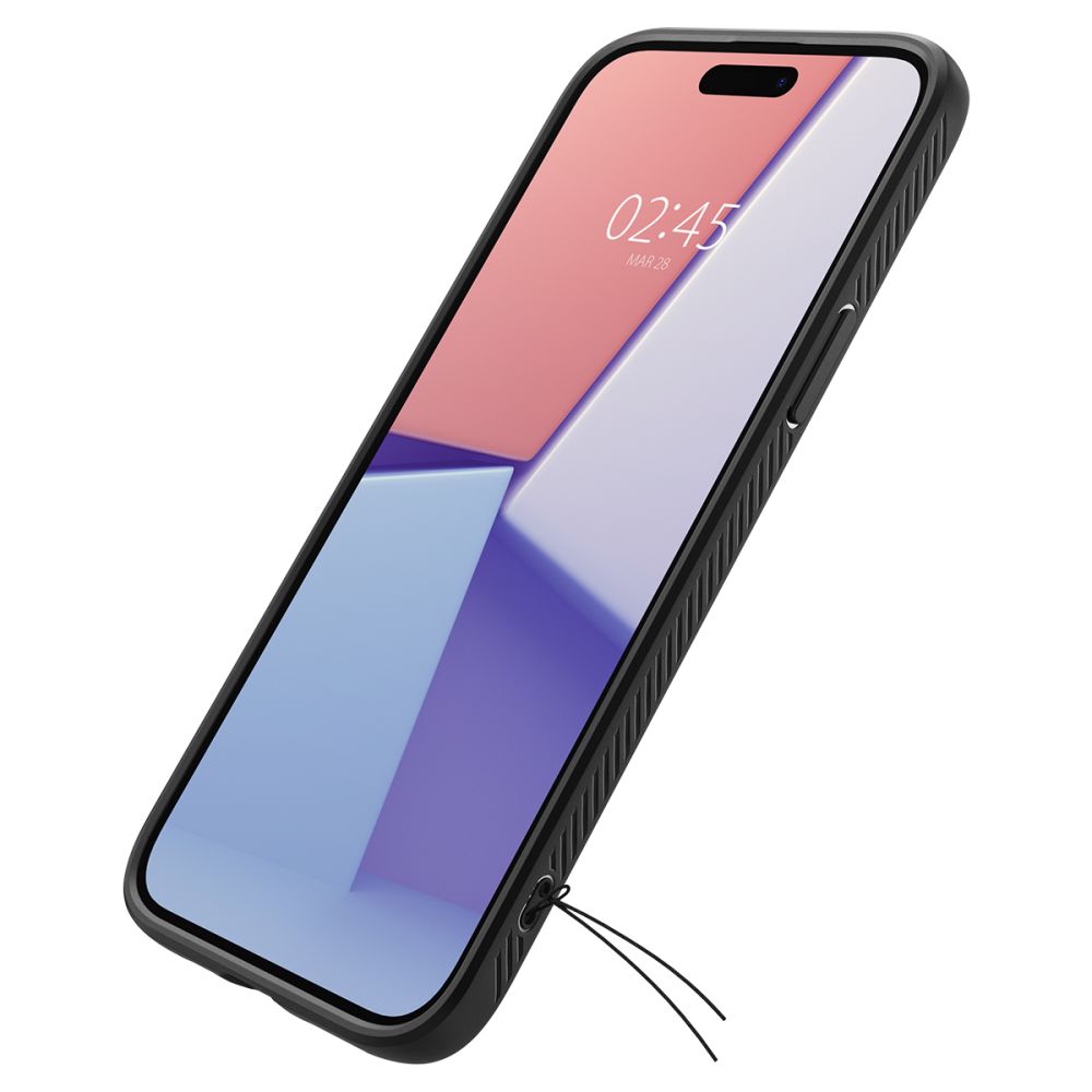 Spigen Liquid Air Iphone 15 Plus Matte Black