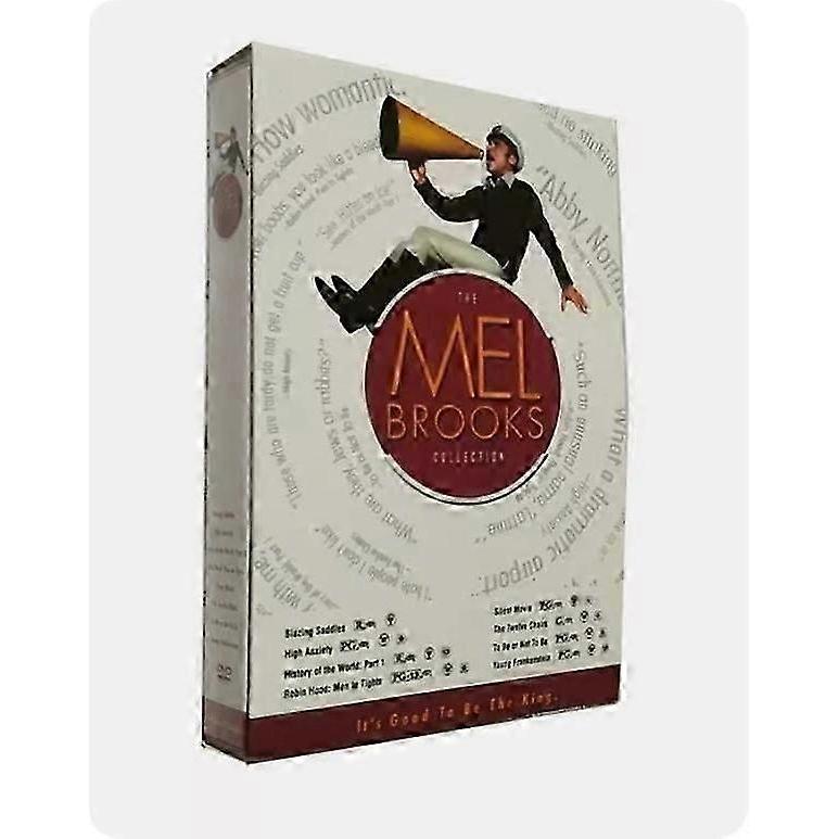 The Mel Brooks Collection 8 Movie (DVD, 2006, 8-Disc Set) New