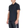 ASICS Polo Shirts Men's Black Polo Collar Moderate Other 2031C955-001