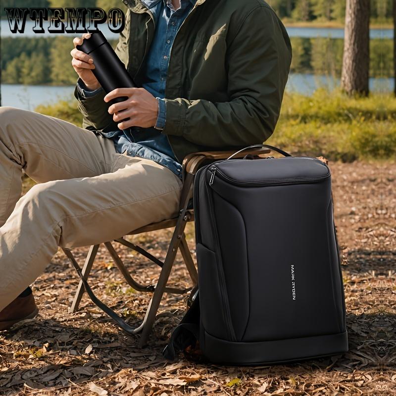 Men's Expandable Backpack - Large Capacity, Multi-Functional with Dedicated Laptop Compartment for Work, Travel & Vacation