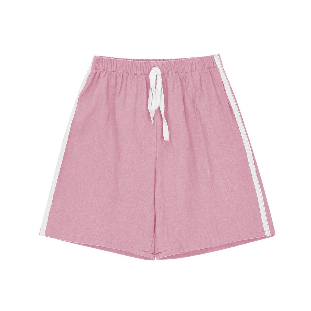 Kinder Sommer Unifarben Shorts Sportliche Lässige Shorts für Jungen & Mädchen