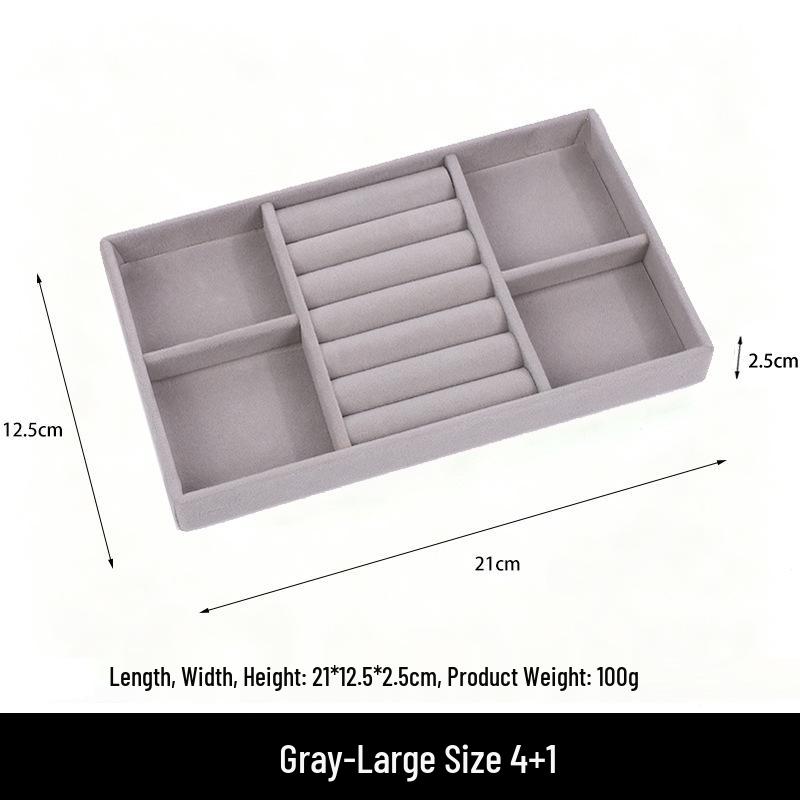 Schmuckaufbewahrungsbox & Schreibtisch-Organizer für Make-up, Ohrringe, Armbänder, Ringe