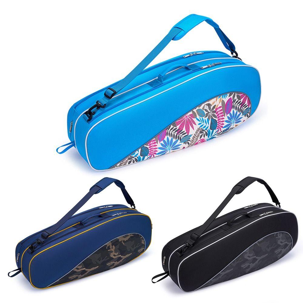 Multifunctional Badminton Racket Handbag Shoes Compartment Carrying Handbag  for Men and Women