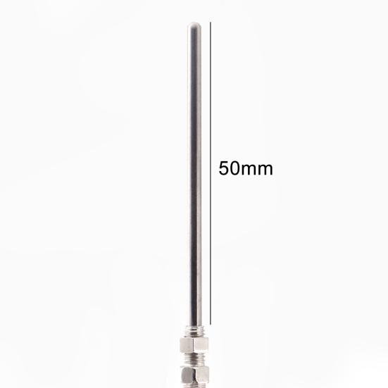 1/2/3/4/5m 50mm Probe K-Type Thermocouple Temperature Sensor Meter M8 Thread