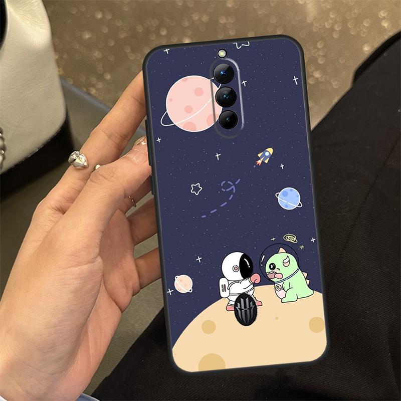 Cute galaxy Astronaut Case For ZTE Nubia Red Magic 10 Air 6S 7S 7 Pro RedMagic 11 8 9 10 8S 9S 10S Pro Plus Cover