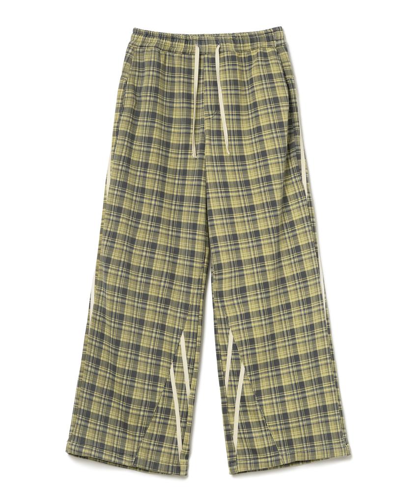 MILLO WOMEN Curved Loose Track Pants [Yellow]