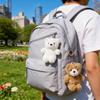 Plush Teddy Bear Keychain With Pp Cotton Filling For Kids And Adults