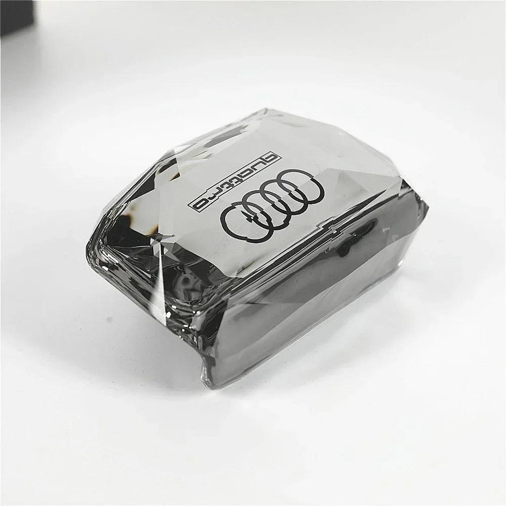 For Audi A5 Hub Caps Hot For Audi Right Drive RHD Crystal Gear Shift Knob Lever Handle Head Cover for Audi S4 S5 Q7 A4 Q5 RS4 RS5 A5
