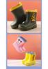 Children's Waterproof Non-slip Rain Boots for Kindergarten - Cute and Comfy with Velvet Lining