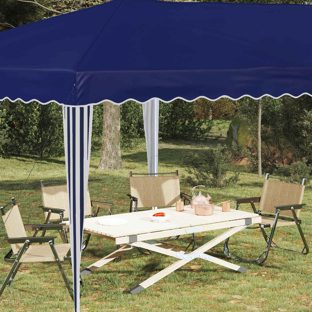 Pop up Party Tent 575 x 290 x 245 cm Blue