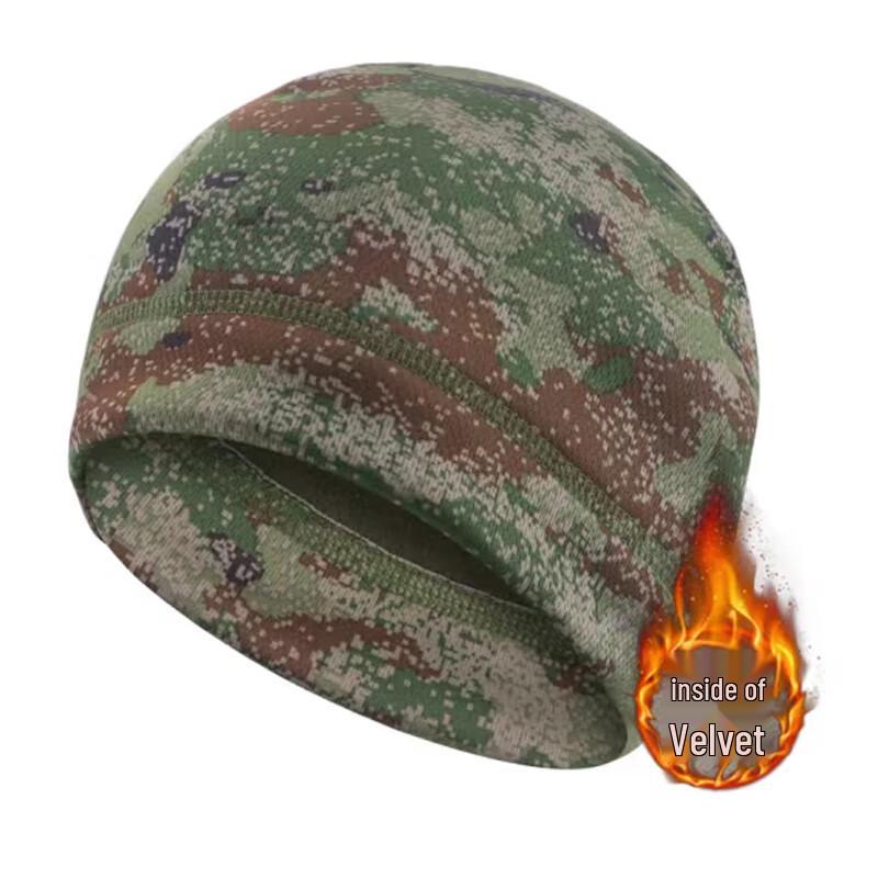 Winter Camo Fleece Outdoor Cycling Balaclava & Ear Cover Set