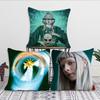 Aurora Aksnes Singer Pillow Case Square Pillow Bedroom Sofa Leisure Comfort Cushion Car Living Room Home Decoration