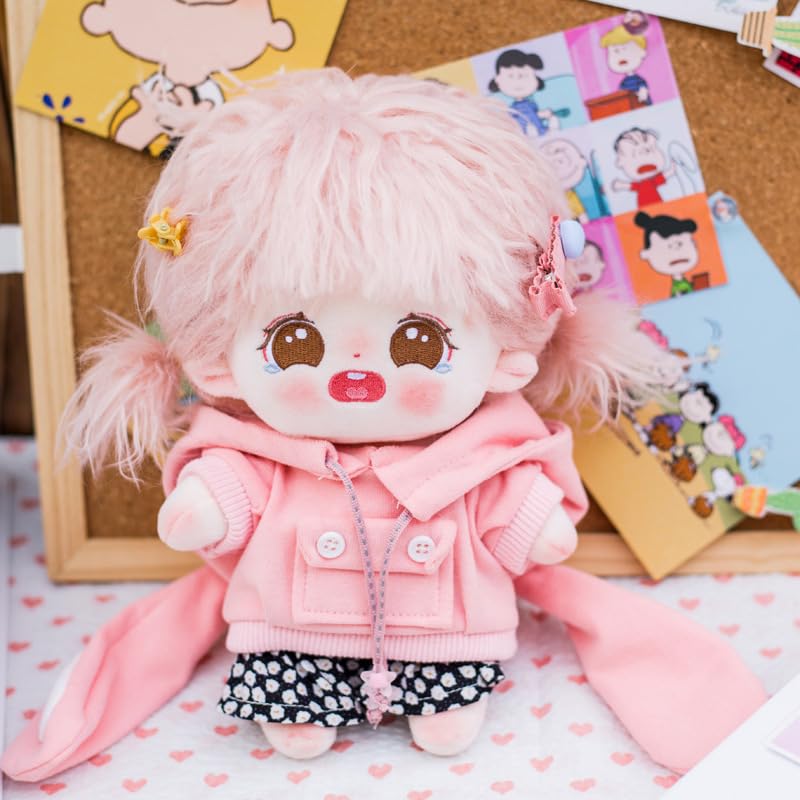 Bule Maple Stuffed Clothes Stuffed Clothes 15cm 20cm Rabbit Ears Parka