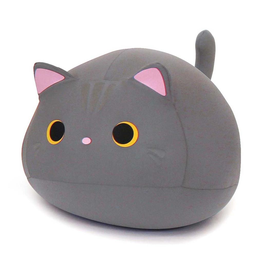 MOGU Mogucci Mi-tan Cushion - A Bead Cushion That Your Body Needs - Hard To Wear Out - Powder Beads Used - Small Size (approx. 29x24x35cm) - Grey -