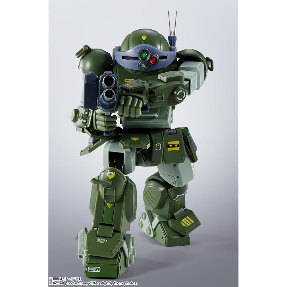 TAMASHII NATIONS HI-METAL R Armored Trooper Votoms Scope Dog, approximately 165mm, ABS, die-cast, and PVC pre-painted action figure