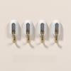 4pcs Non-Perforated Load-Bearing Hook Wall Mounted Non-Marking Hook  Home Organization