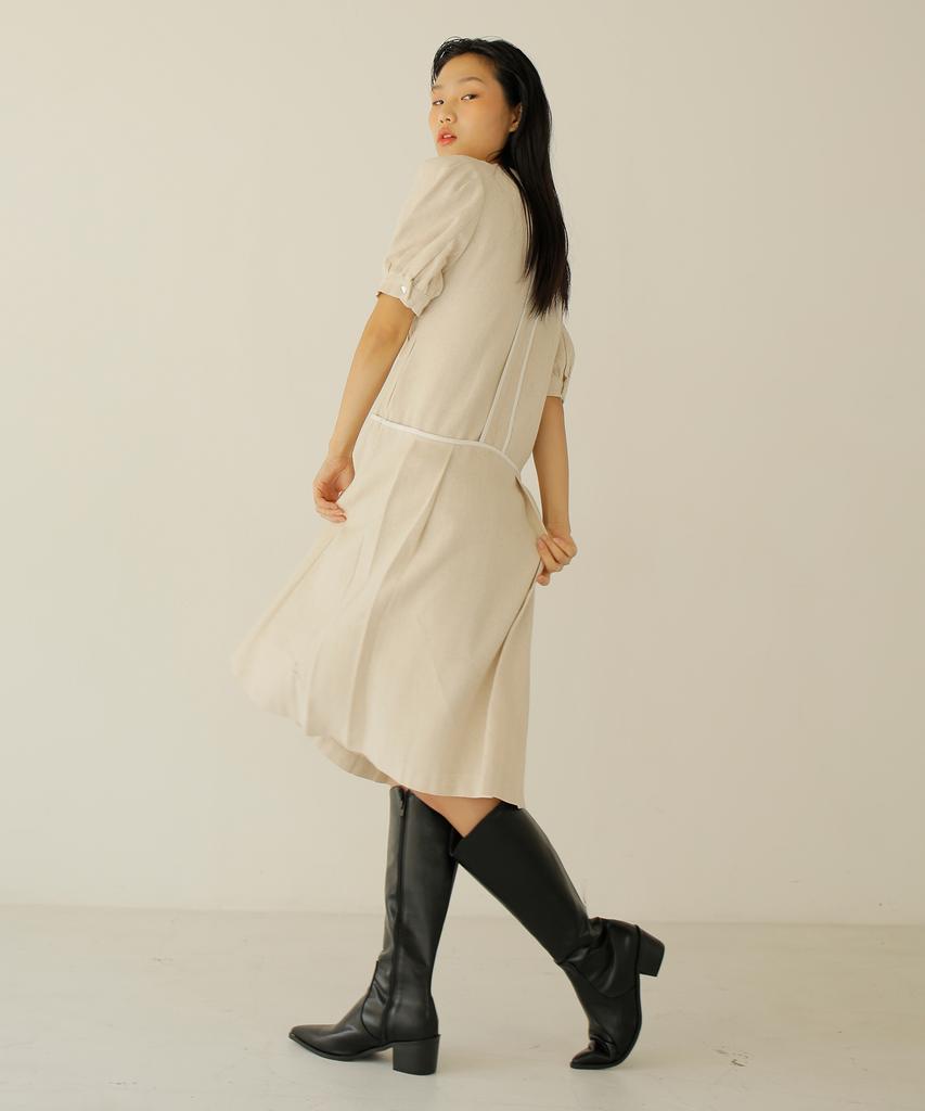 Nouah Line Block Dress