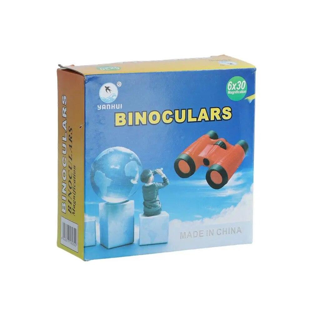 Binoclu 6x30 pentru copii Telescop în aer liber Simulare Pliabil Vânătoare în aer liber Camping Câmp de supraviețuire Joc Telescop Jucării