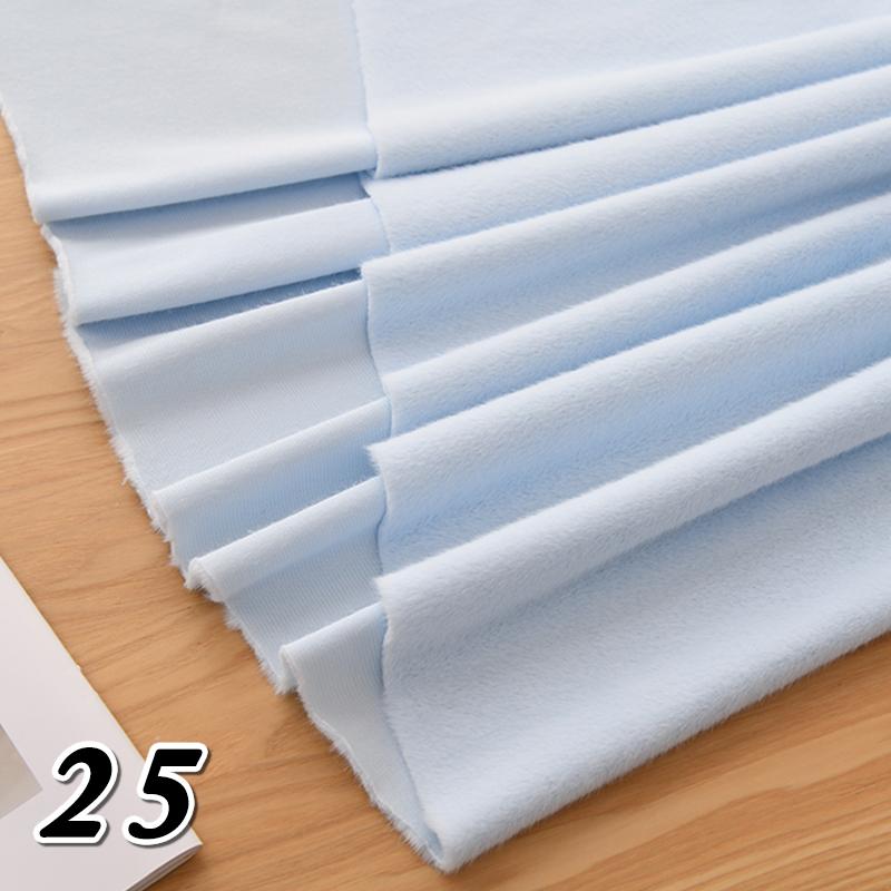 50*40cm Encrypt Imitation Rabbit Fur Fabric Thicken Plush Counter Background Clothing Fabric Handmade DIY Sewing Doll Fabric