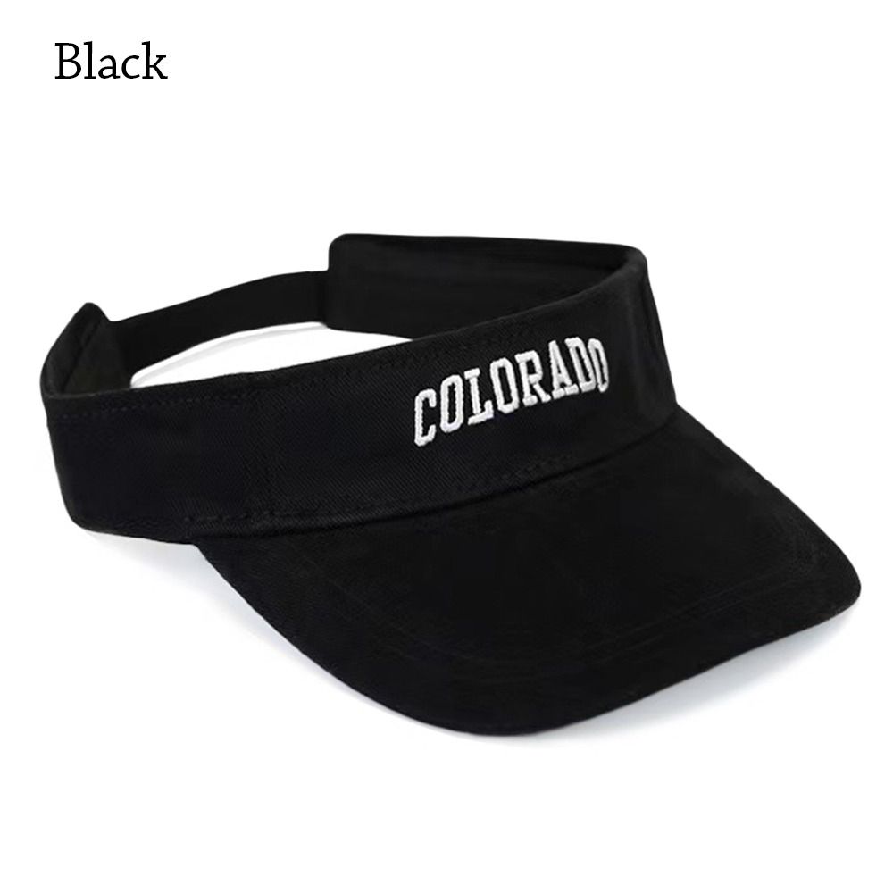 Sun Protection Sports Visor Breathable Empty Top Hat Summer Sun Hat  Tennis