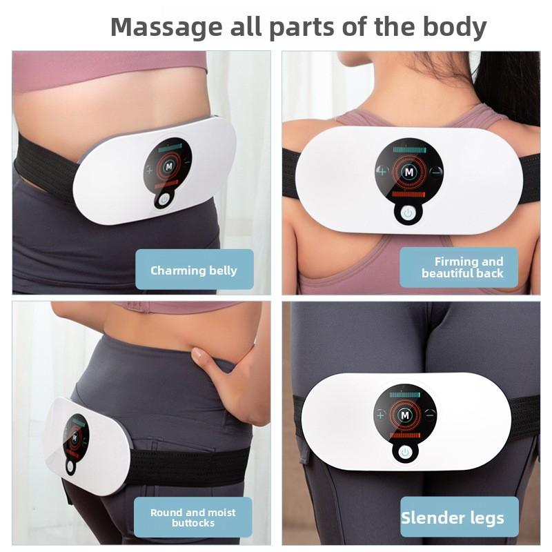 Novo Cinto de Massagem, Cinto Inteligente Sem Fio para Carregamento Fashion, Máquina para Rejeição de Gordura, Amassadeira Abdominal, Instrumento de Massagem para Cintura