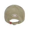 SPORTS ILLUSTRATED Stacked Logo Wappen Ball Cap (Beige)